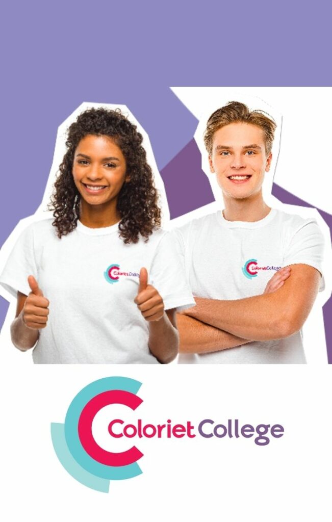 Coloriet college etalage