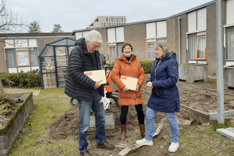 Schenking jeu de boules baan