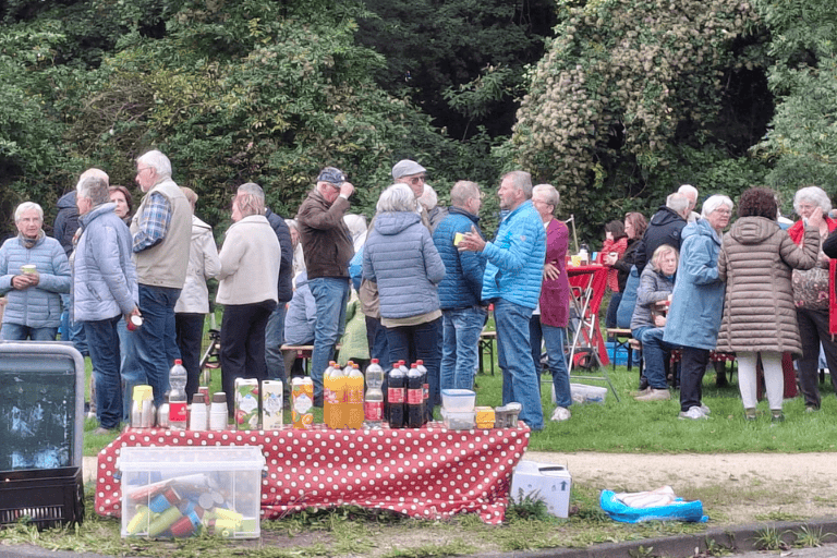 Ken je buren bijeenkomst